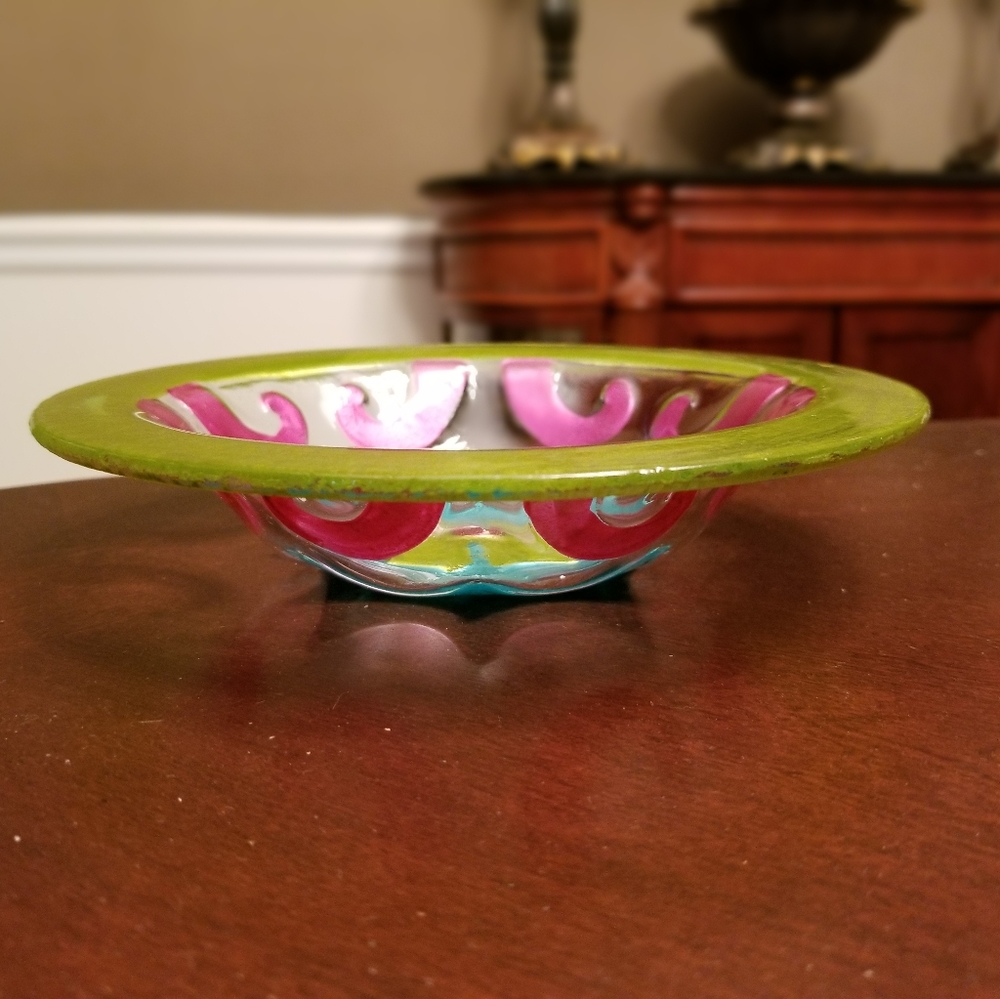 Decorative Glass Dip Bowl - Picture 5 of 5